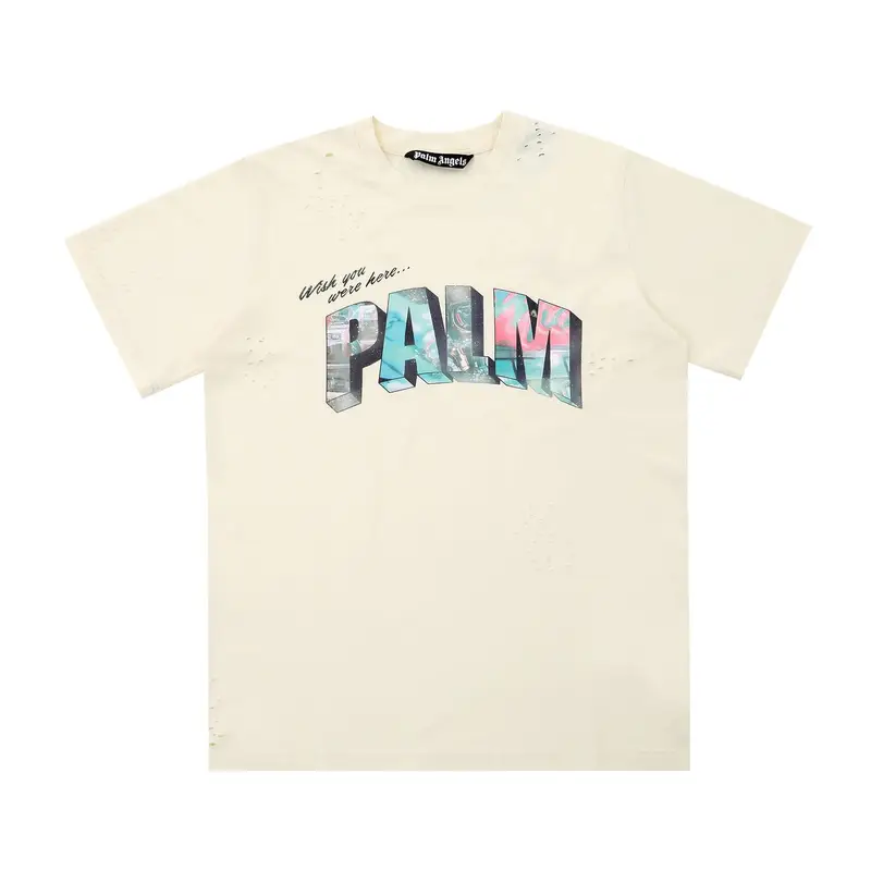 Palm Angels Tees — 2234 apricot colorway — USFans Spreadsheet photo