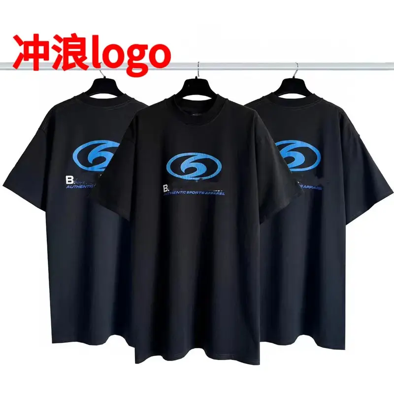 Balenciaga Tees — Surfing Logo Black colorway — USFans Spreadsheet photo
