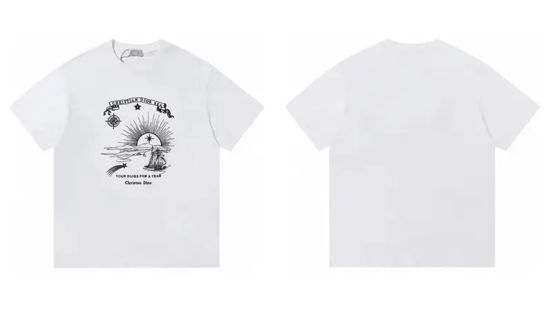 DIOR Tee — 2572 white colorway — USFans Spreadsheet photo