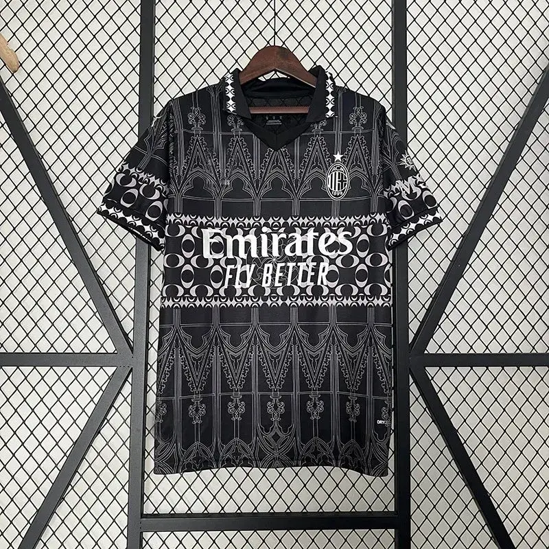 Real Madrid 24/25 T-Shirt — 2425 AC Black Joint Edition colorway — Kakobuy Spreadsheet photo