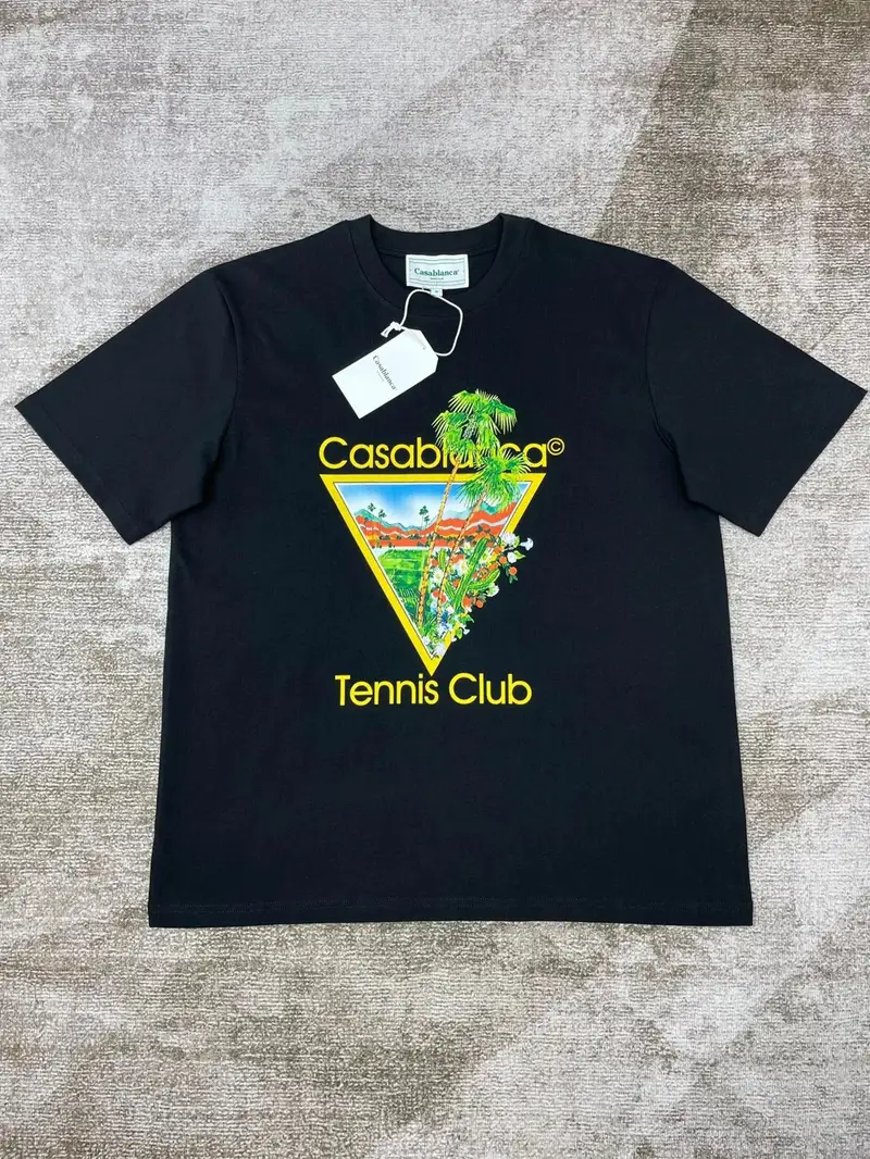 Casablanca T-Shirt — Black 13 colorway — USFans Spreadsheet photo