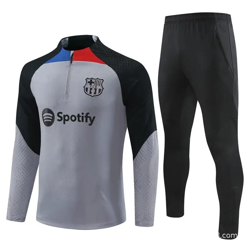 Barcelona Tracksuit — 2223 Barcelona gray [steel press]] colorway — USFans Spreadsheet photo