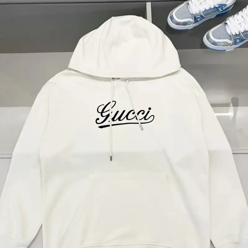 Gucci Hoodie — white colorway — USFans Spreadsheet photo