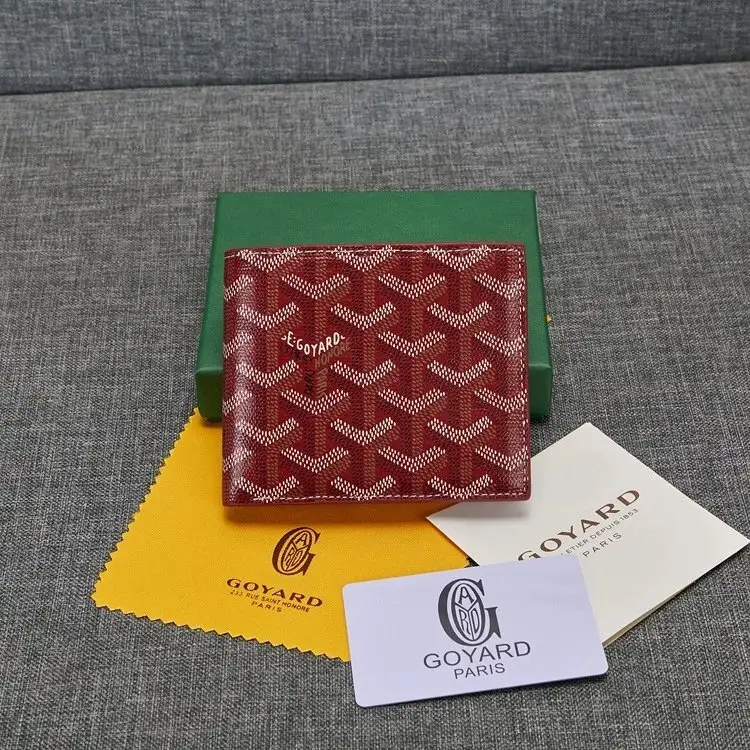 Goyard Wallet — Style 2 jujube red colorway — USFans Spreadsheet photo