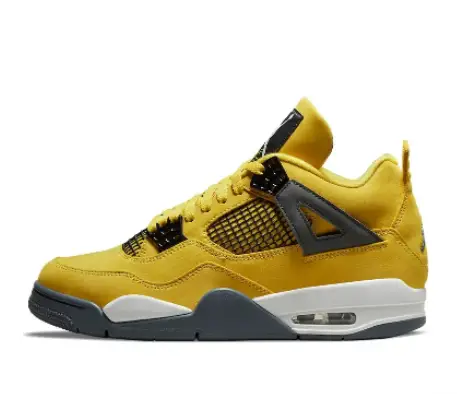 Jordan 4 Red Cement — Black and yellow electric mother CT8527-700 colorway — USFans Spreadsheet photo