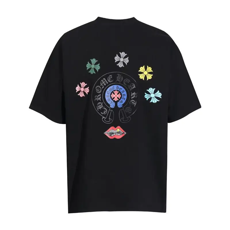 Chrome Hearts T-Shirts — 6010 black colorway — USFans Spreadsheet photo