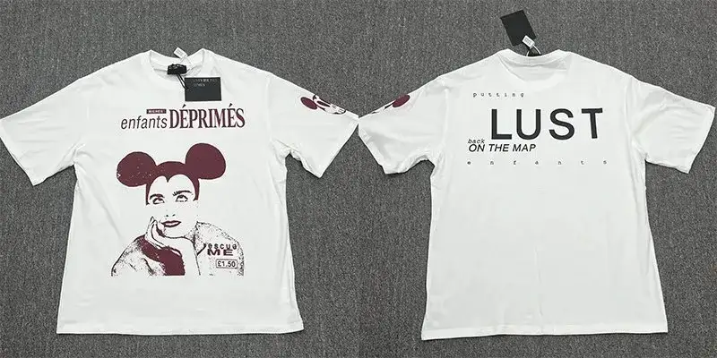 ENFANS Tees — White 1 SGJ-843 colorway — Kakobuy Spreadsheet photo