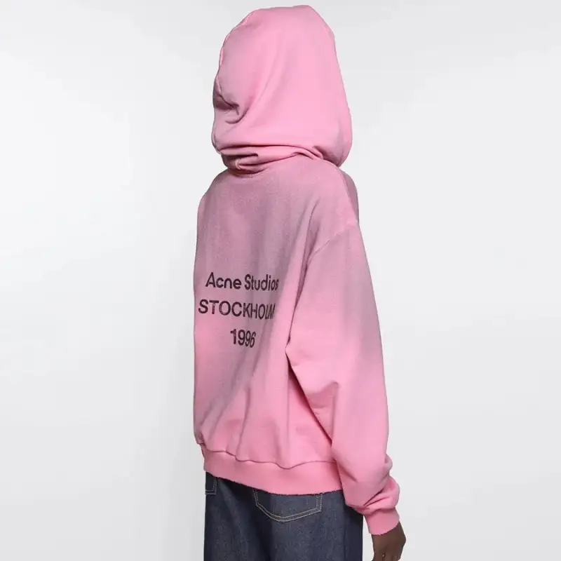 Acne Studios Hoodie — Pink colorway — USFans Spreadsheet photo