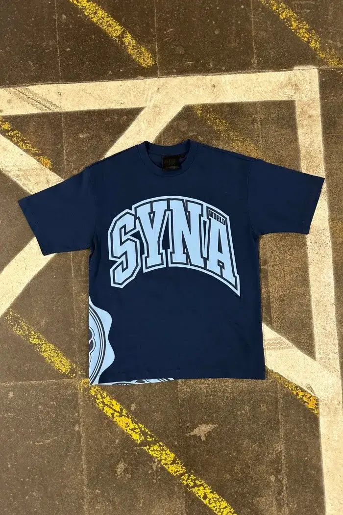 syna world Tees — SYTX33 dark blue colorway — USFans Spreadsheet photo