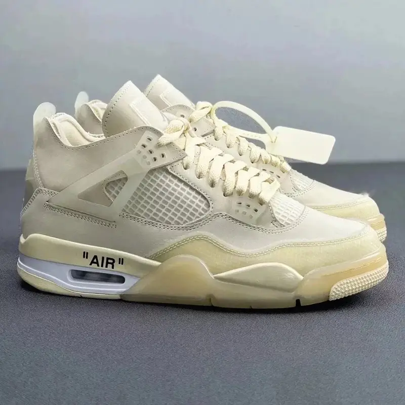 Jordan 4 Manila — OW White Sail CV9388-100 colorway — USFans Spreadsheet photo