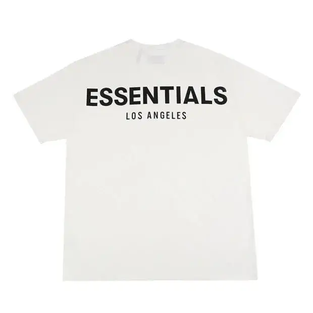 Essentials Oversized Tee — Los Angeles-White colorway — Kakobuy Spreadsheet photo