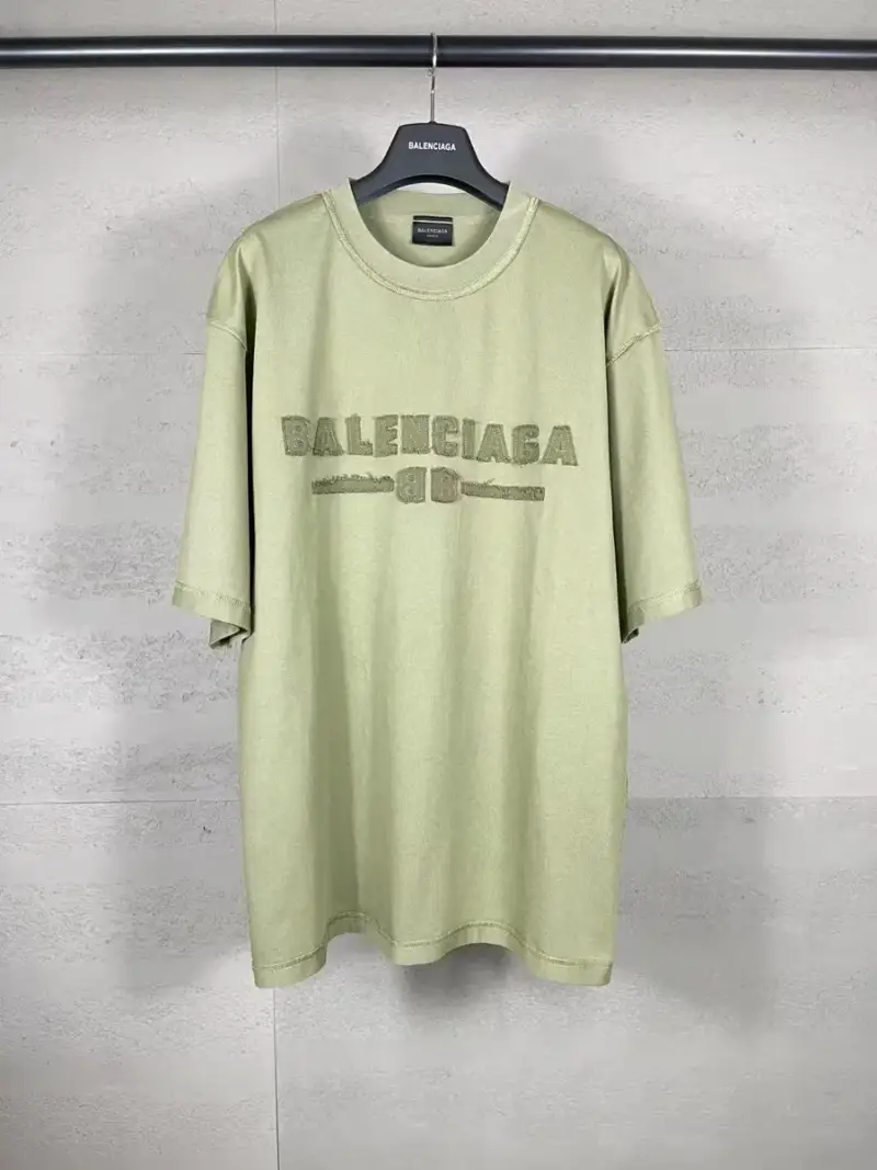 Balenciaga SS25 T-Shirt — Light green colorway — USFans Spreadsheet photo