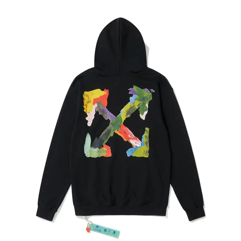 Off-White Hoodies — 873# black terry colorway — Kakobuy Spreadsheet photo