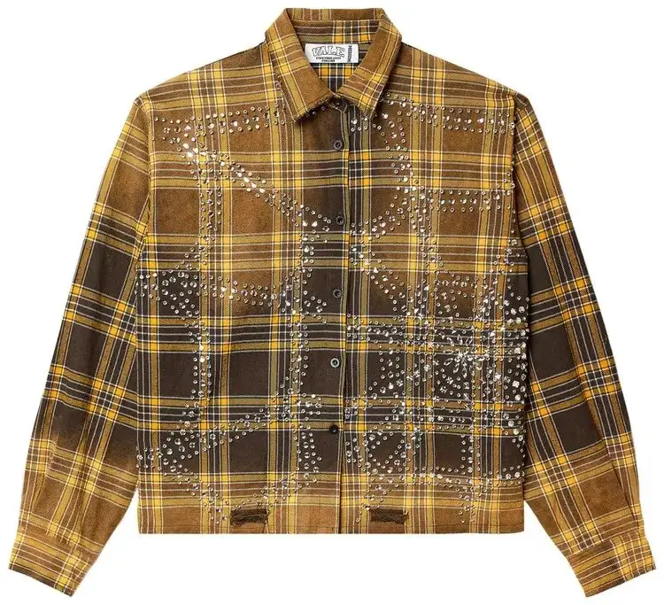 Vale Forever Chocolate Flannel Hoodie — Yellow colorway — Kakobuy Spreadsheet photo