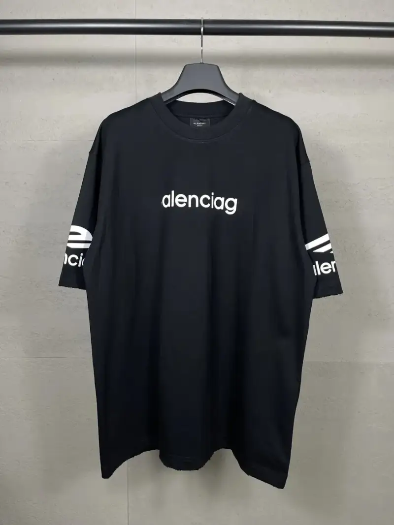 Balenciaga Sporty T-Shirt — black colorway — USFans Spreadsheet photo