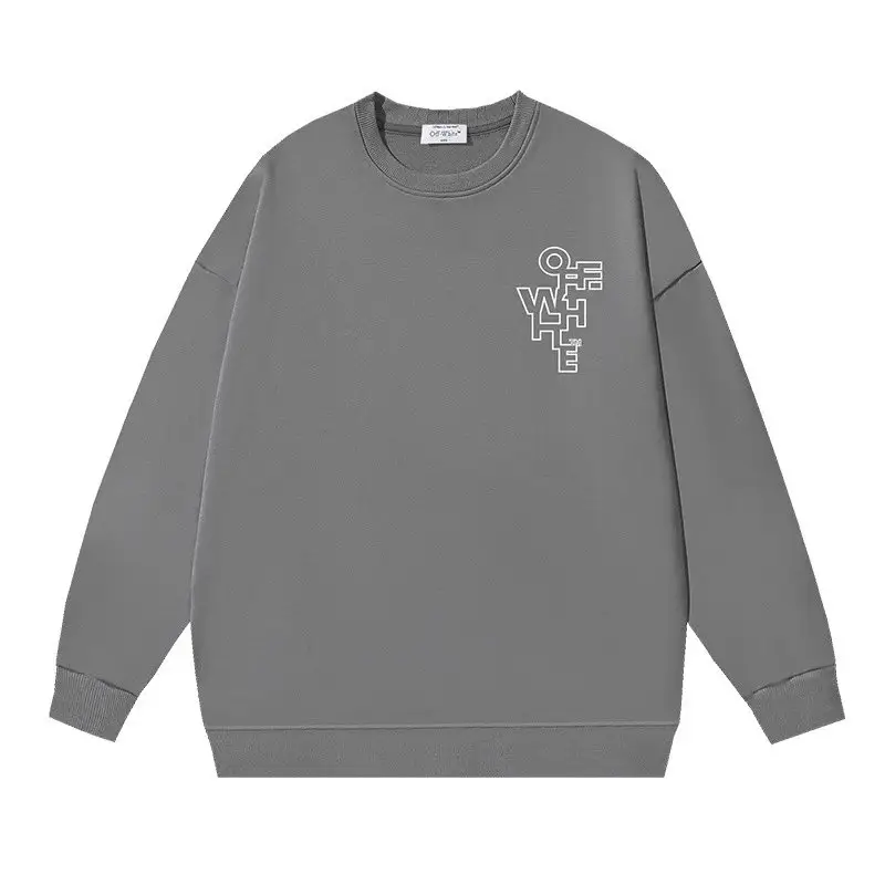 Off-White White Crewneck — 1039 dark gray colorway — USFans Spreadsheet photo