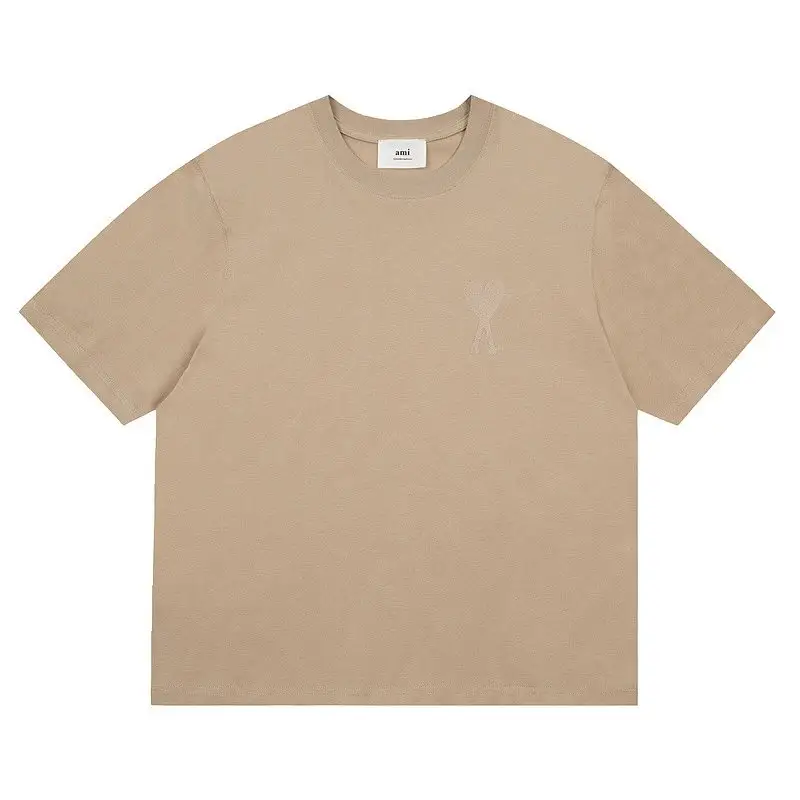 Ami Paris Tees with Small Logo — khaki colorway — USFans Spreadsheet photo