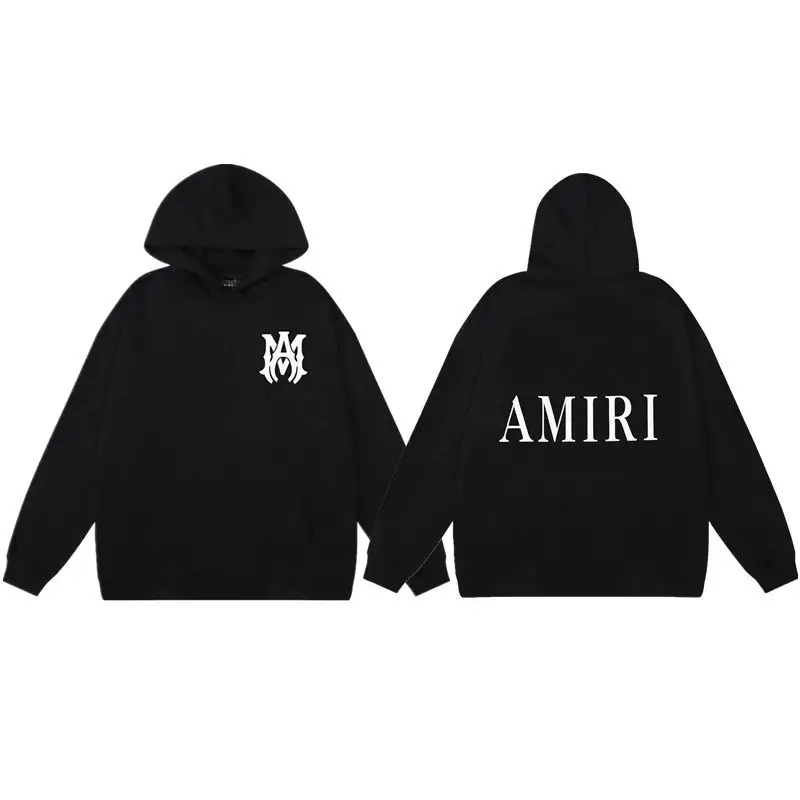 Amiri Paint Splatter Hoodie — 856 black colorway — USFans Spreadsheet photo