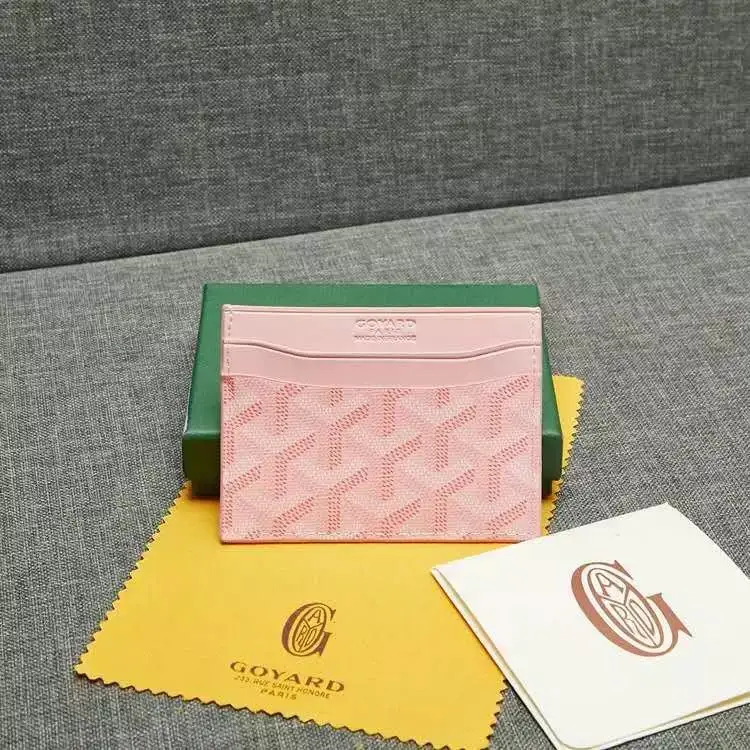 Goyard Wallet — Style 1 Pink colorway — USFans Spreadsheet photo