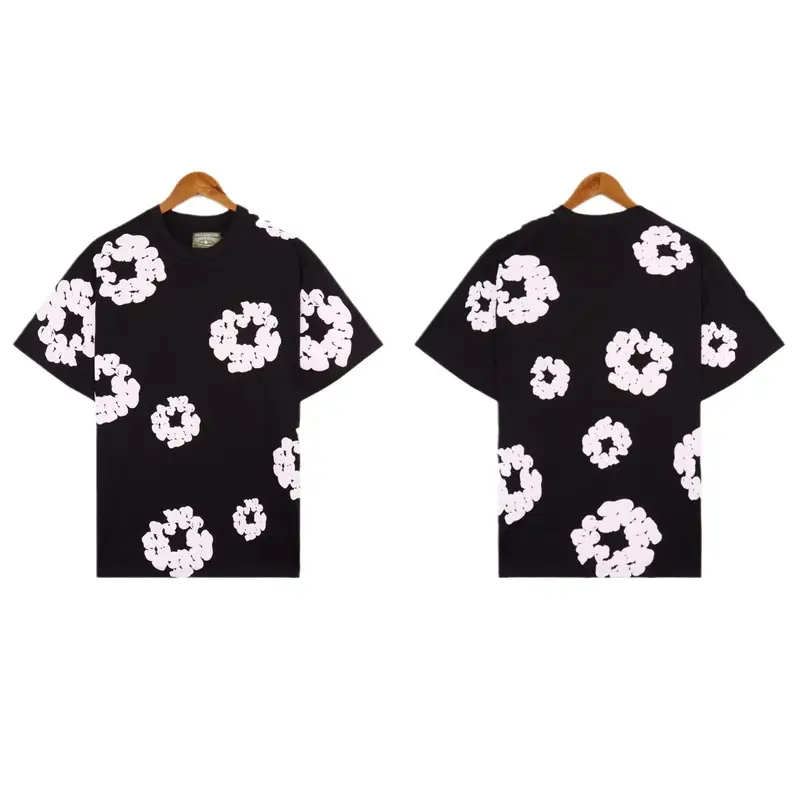 Denim Tears Tee — 2617 black colorway — USFans Spreadsheet photo