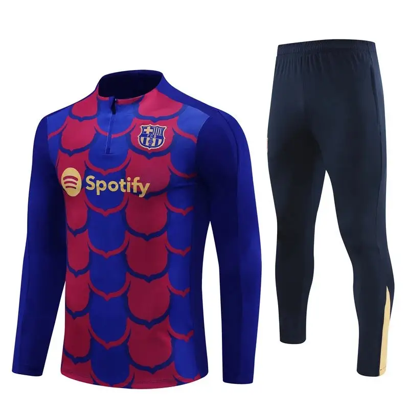 Barcelona Tracksuit — 2425 Barcelona red and blue [camouflage] colorway — USFans Spreadsheet photo