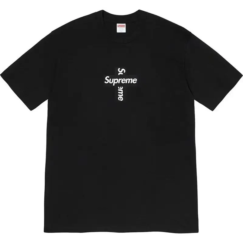 Supreme T-Shirts Cross-Logo — B264 Cross Black colorway — Kakobuy Spreadsheet photo