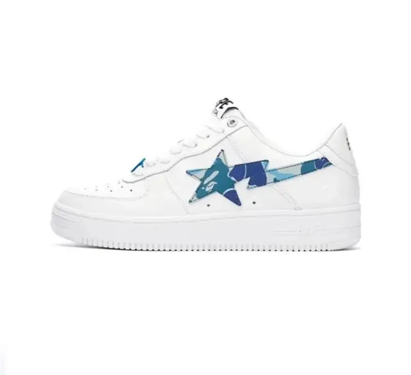 Bape SK8 ( Tons Of Colorways ) — White Blue Camo colorway — Kakobuy Spreadsheet photo