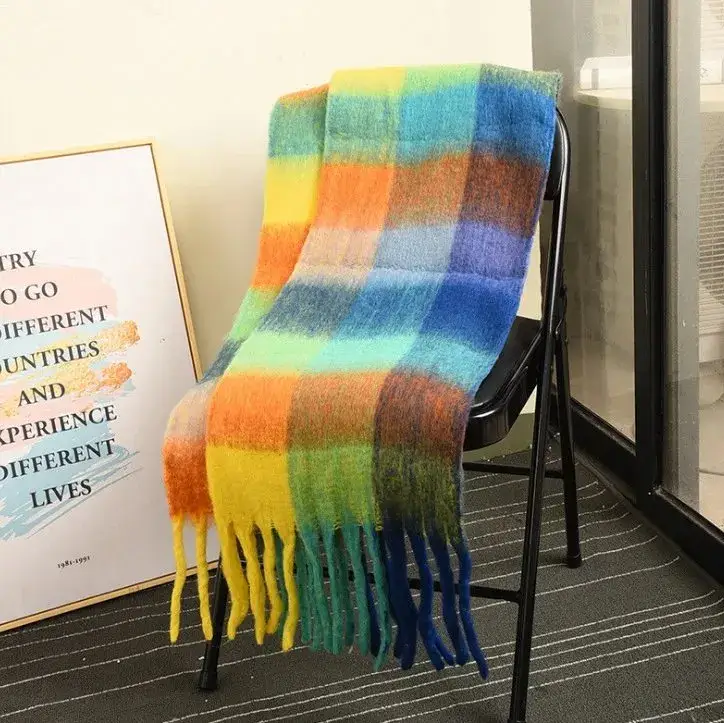Acne Studios Scarf — Green colorway — USFans Spreadsheet photo