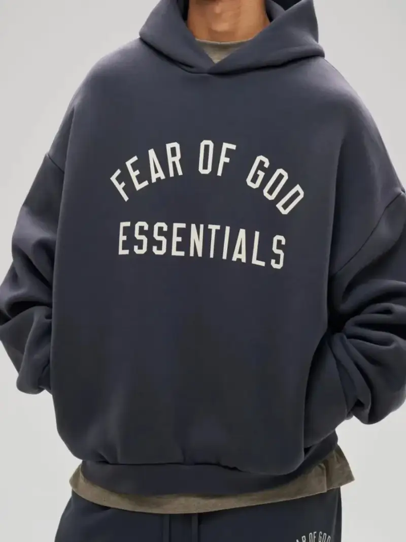 Essentials Hoodie — Dai Hai Blue colorway — USFans Spreadsheet photo