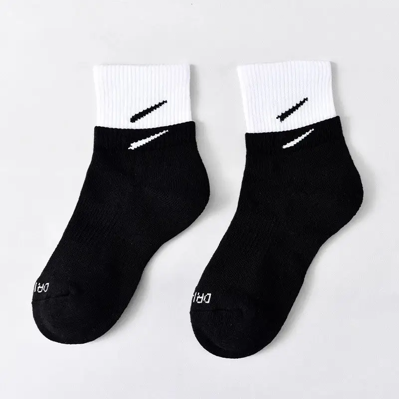 Nike Socks — [Middle Cylinder] Black-White colorway — USFans Spreadsheet photo