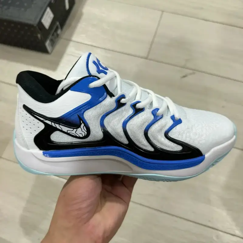 Basketball Shoes KD 17 — silver black blue colorway — Kakobuy Spreadsheet photo