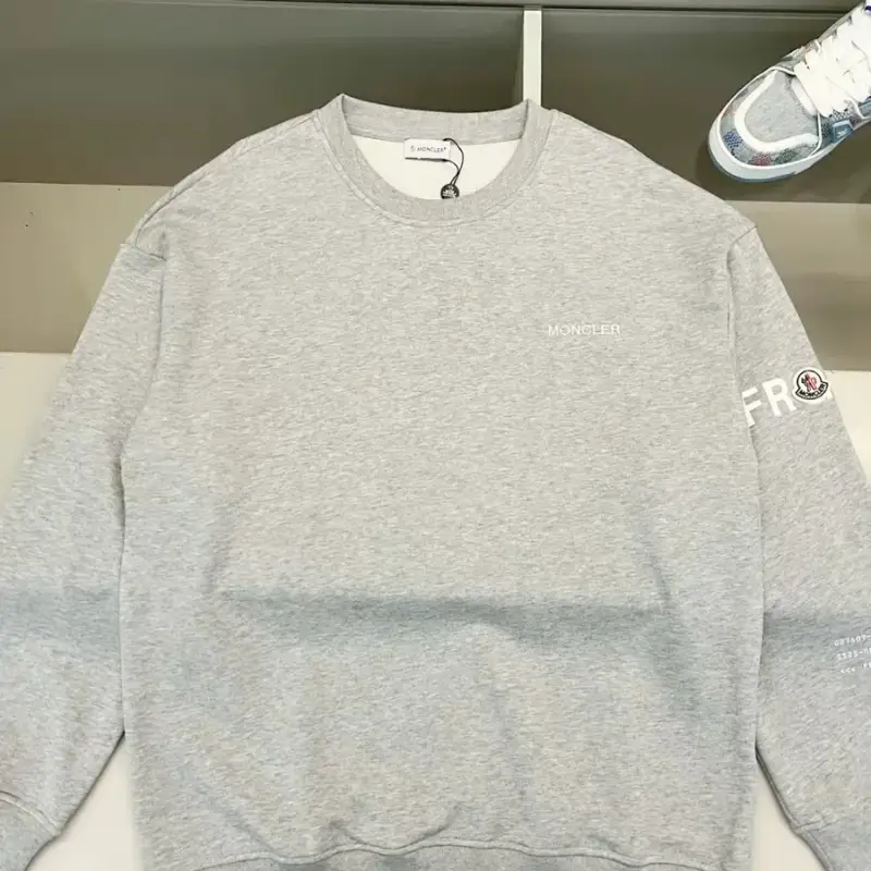 Moncler Hoodie — grey colorway — USFans Spreadsheet photo
