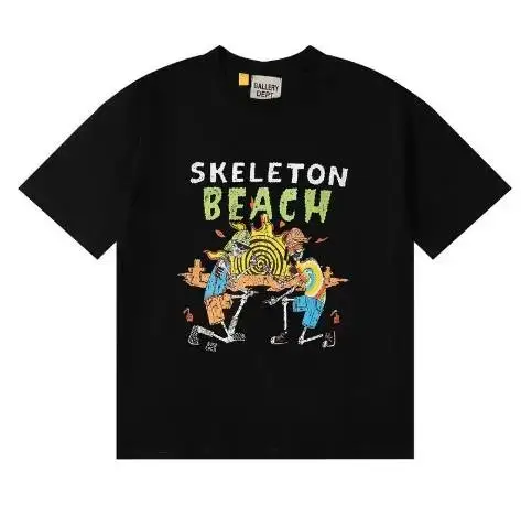 Gallery Dept Shirts — 6058 black colorway — Kakobuy Spreadsheet photo