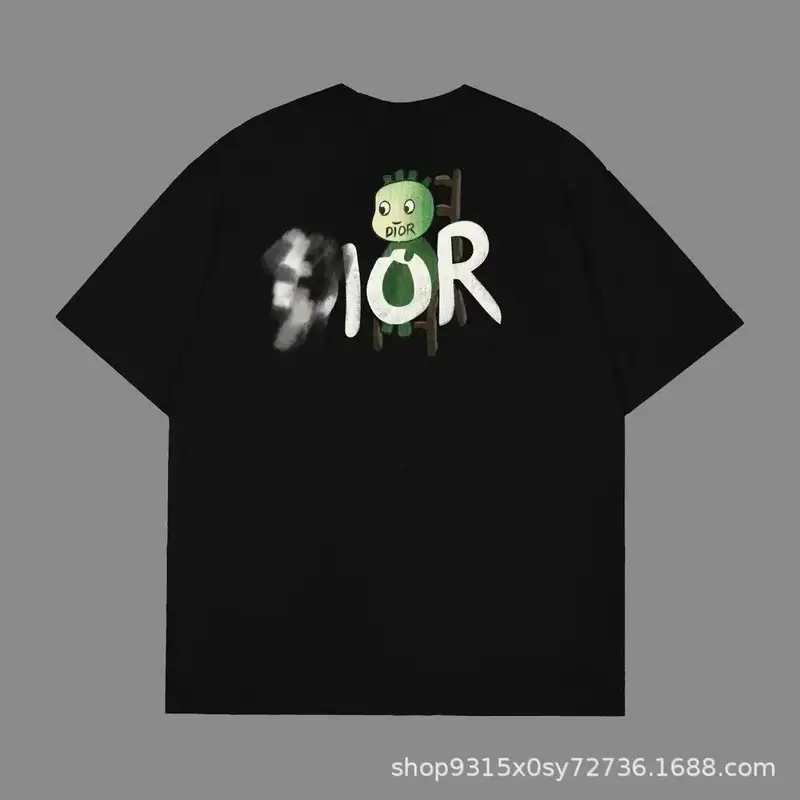 Christian Dior Atelier T-Shirt — black turtle colorway — USFans Spreadsheet photo