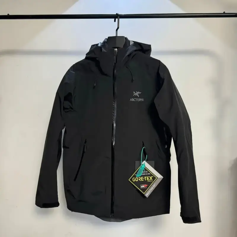 Arc'teryx Down Jacket — Black Charge Coat colorway — USFans Spreadsheet photo