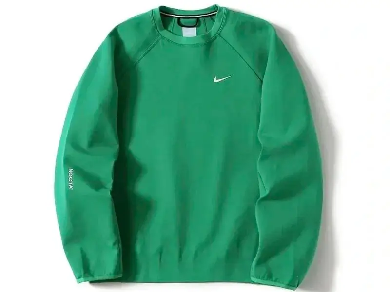 Nike Nocta Tech Fleece Pants — Crewneck Sweat Green colorway — USFans Spreadsheet photo