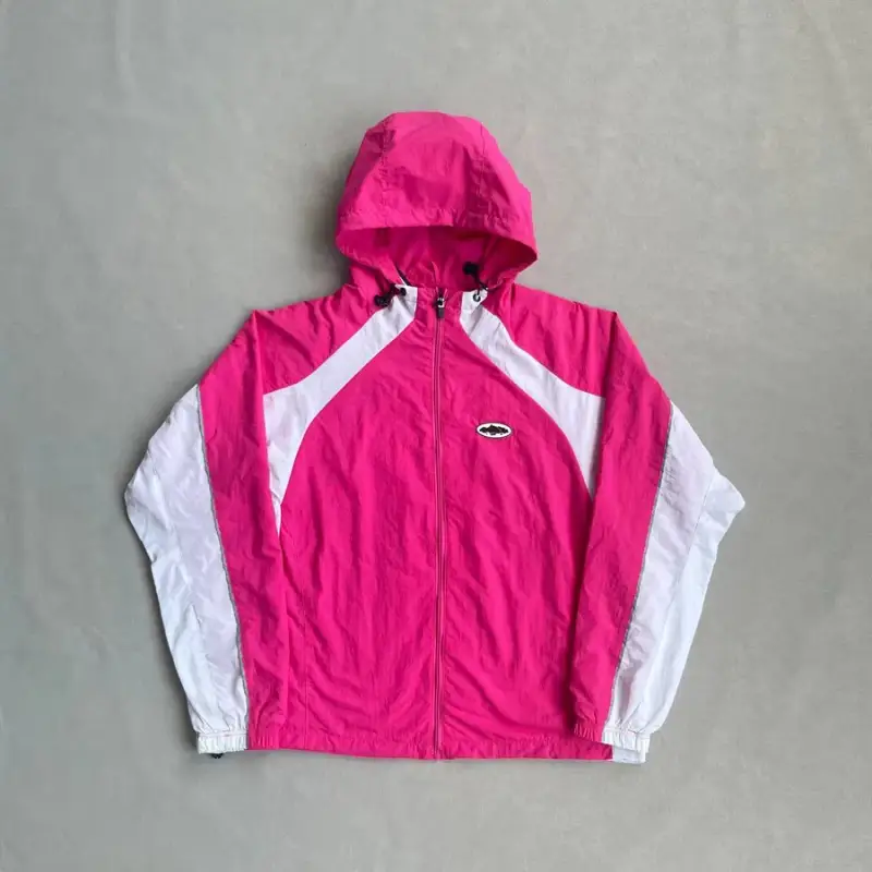 Corteiz Windbreaker Jacket — Pink/Top/high-quality colorway — Kakobuy Spreadsheet photo