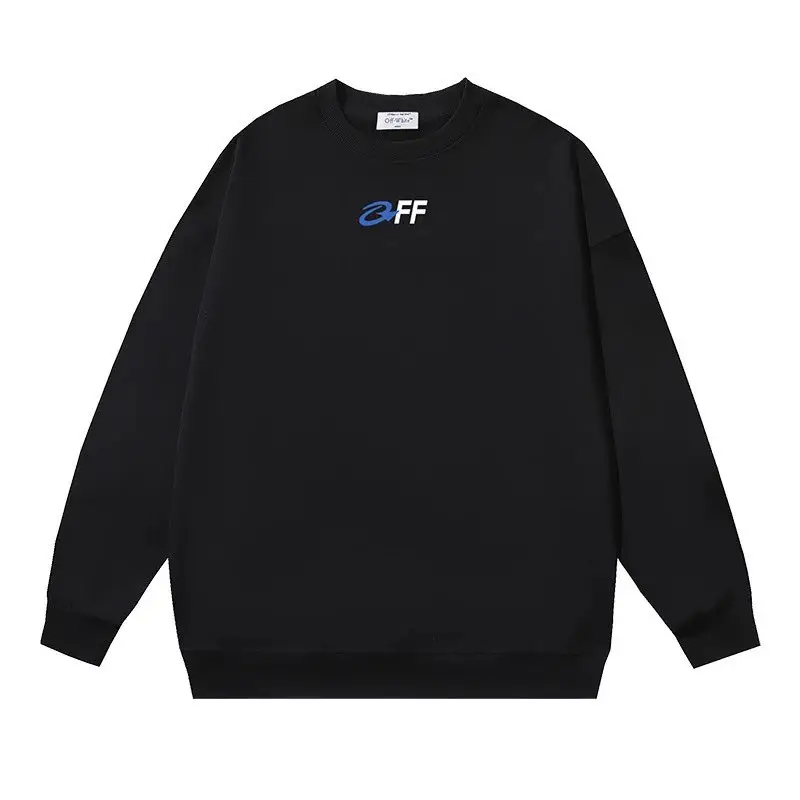 Off-White White Crewneck — 1036 black colorway — USFans Spreadsheet photo