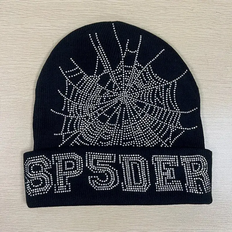 Sp5der Blue Beanie — black colorway — USFans Spreadsheet photo