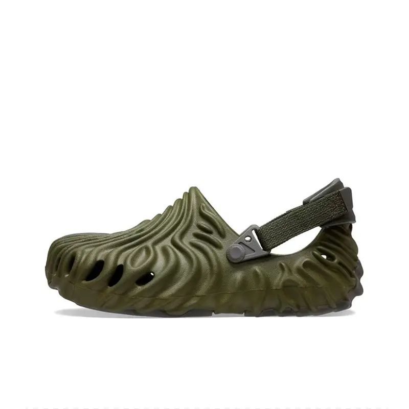 Minecraft x Crocs Shoes — Fingerprint Army Green colorway — USFans Spreadsheet photo