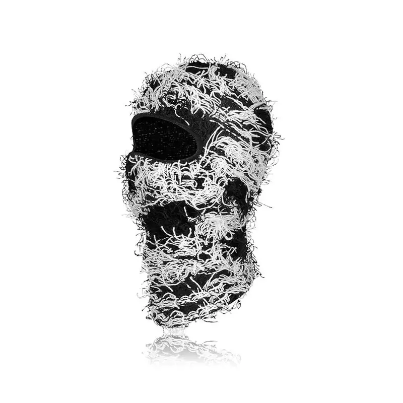 Yeat Mask — Black background black and white whiskers colorway — USFans Spreadsheet photo