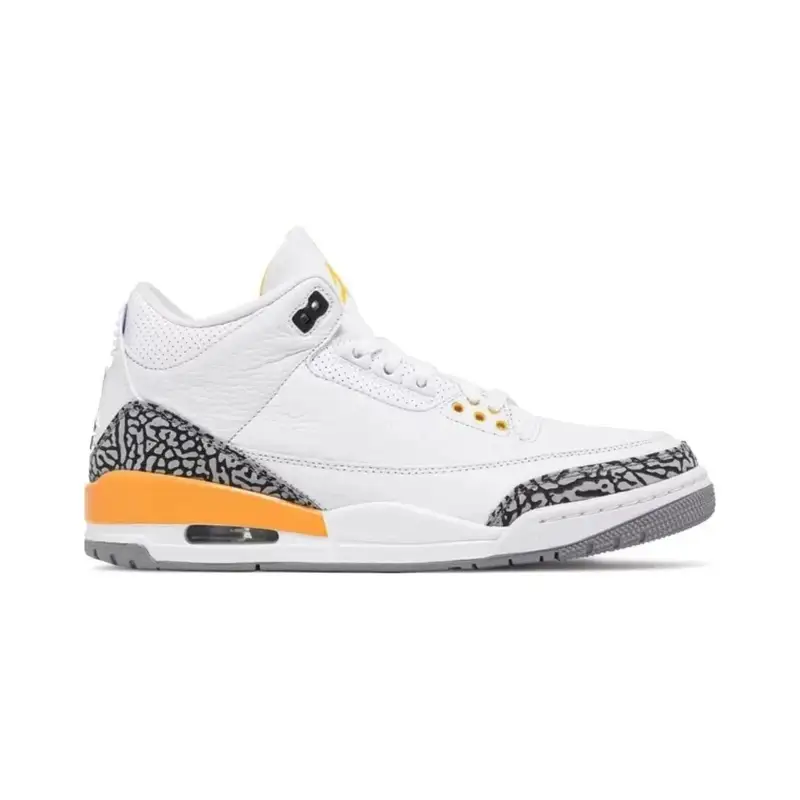 Jordan 3 Black Cat — Laser Orange colorway — USFans Spreadsheet photo