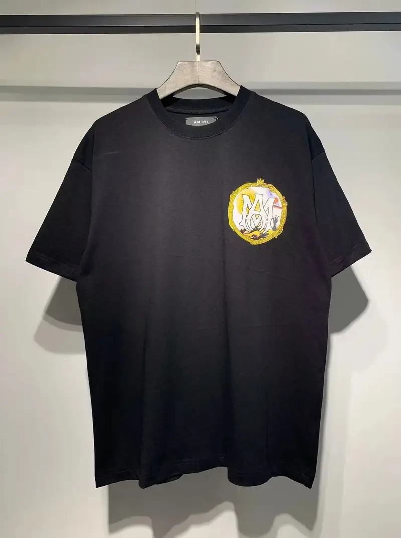 Amiri T-Shirts — 670 black colorway — USFans Spreadsheet photo