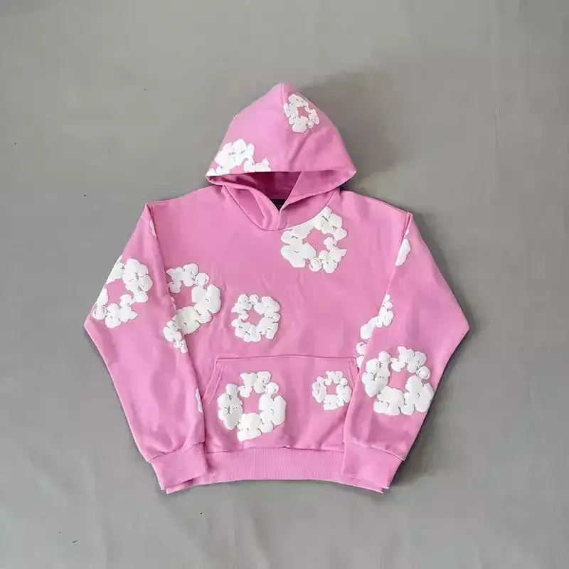 Denim Tears Tracksuit — XH01 pink/Sweat/High version colorway — USFans Spreadsheet photo