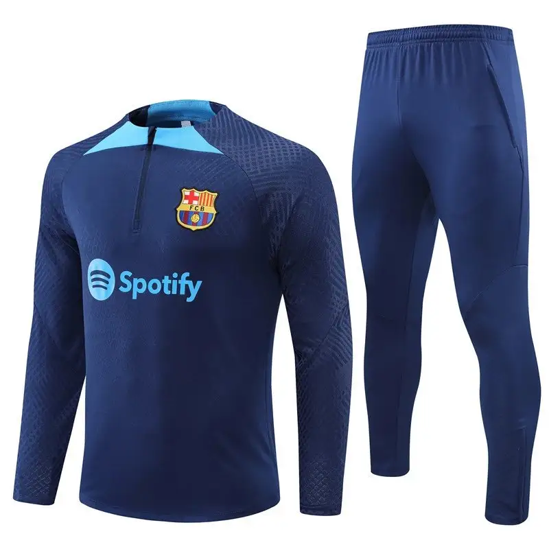 Barcelona Tracksuit — 2223 Barca royal blue [steel pressure]] colorway — USFans Spreadsheet photo