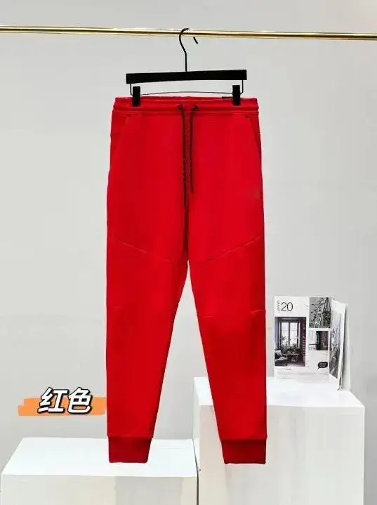 Nike Tech Fleece Black Pants — Red colorway — USFans Spreadsheet photo