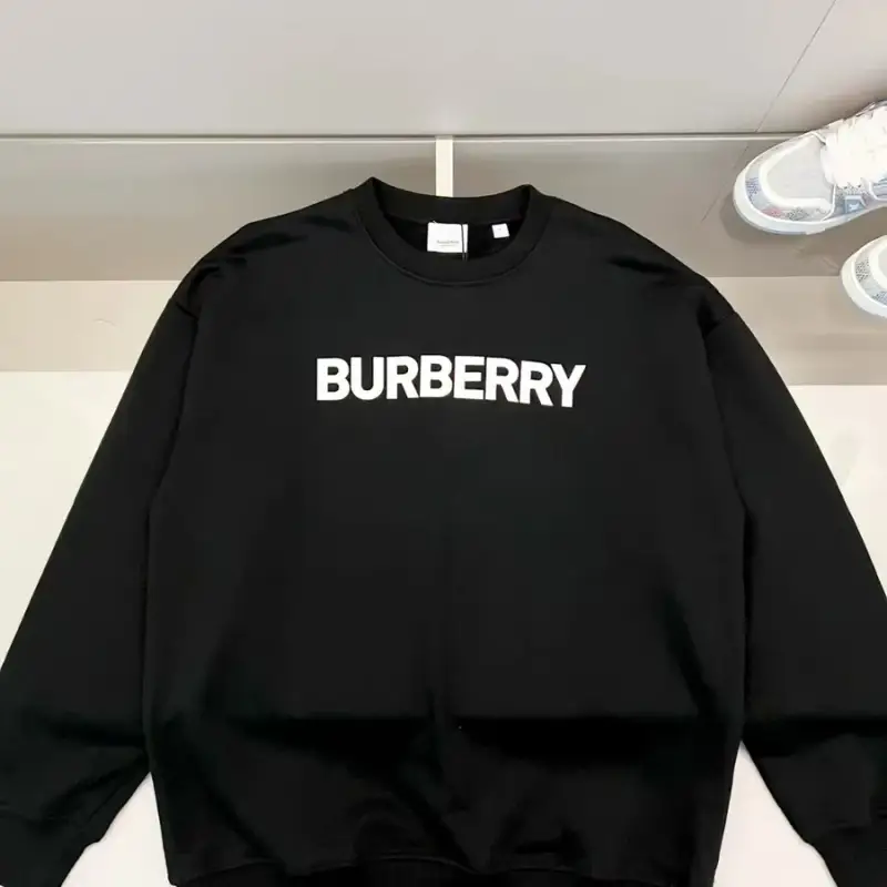 Burberry Hoodie — black colorway — Kakobuy Spreadsheet photo