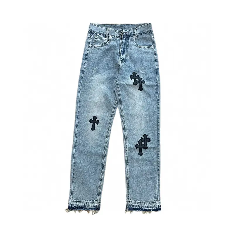 Chrome Hearts Jeans — Light Blue Black Label colorway — USFans Spreadsheet photo