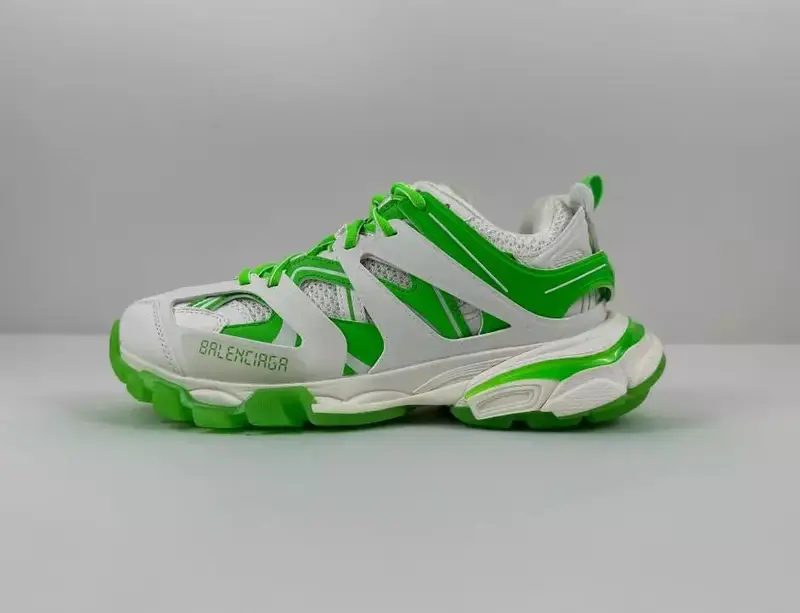 Balenciaga Track Black-White Shoes — 003-29 White Fluorescent Green 35-46 colorway — Kakobuy Spreadsheet photo