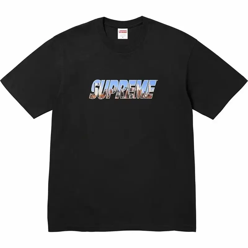 Supreme T-Shirts Cross-Logo — B346 Gotham City Black colorway — Kakobuy Spreadsheet photo